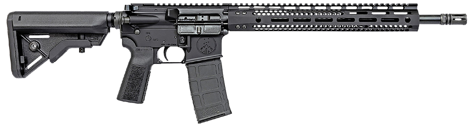 Watchtower Type 15M 5.56x45mm 16", Black - T15M-556-16-BLK - Watchtower