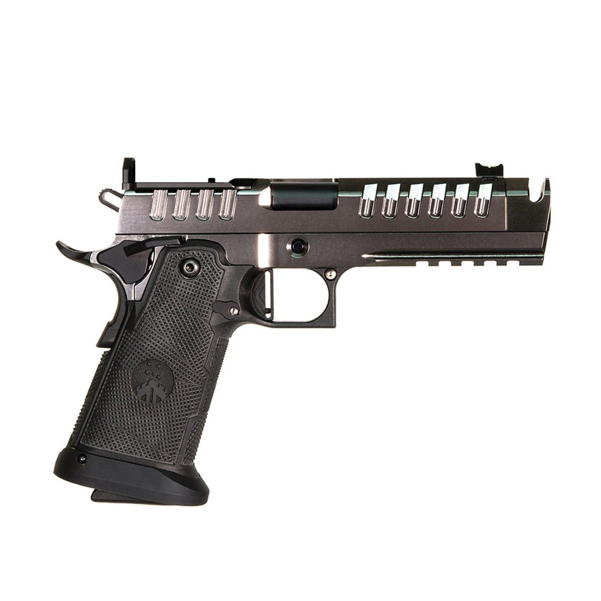Watchtower Apache Double Stack 1911 9mm 4.60" 17/20rds Pistol, Graphite - High Capacity - APACHE-9MM-46-BLK - Watchtower