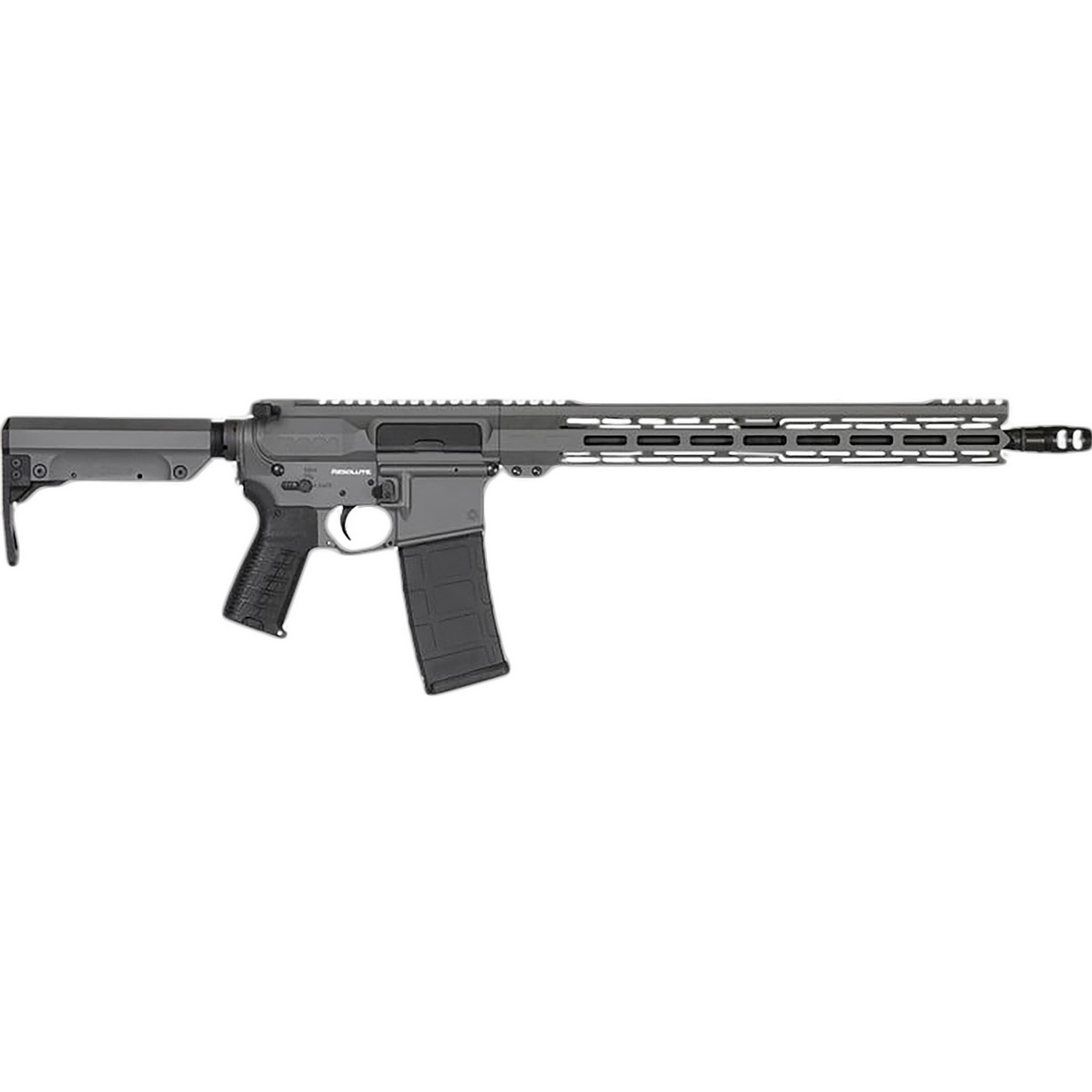 CMMG Resolute MK4 .300 AAC Blackout 16.10" AR Rifle, Tungsten Gray - High-Power .300 AAC AR Rifle, with Precision and Stylish - 30A12E8TNG - Cmmg