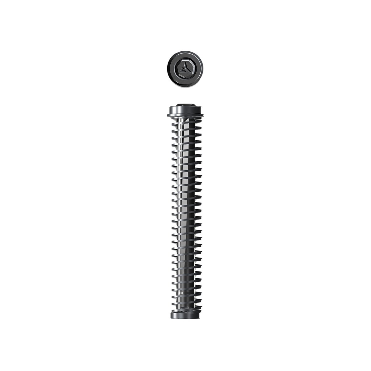Radian Weapons Compressor Quick-Tune Guide Rod Fits Glock Gen 1-5 G19, Black - Precision and Reliability - 1-5 A-G-19-ROD - Radian Weapons