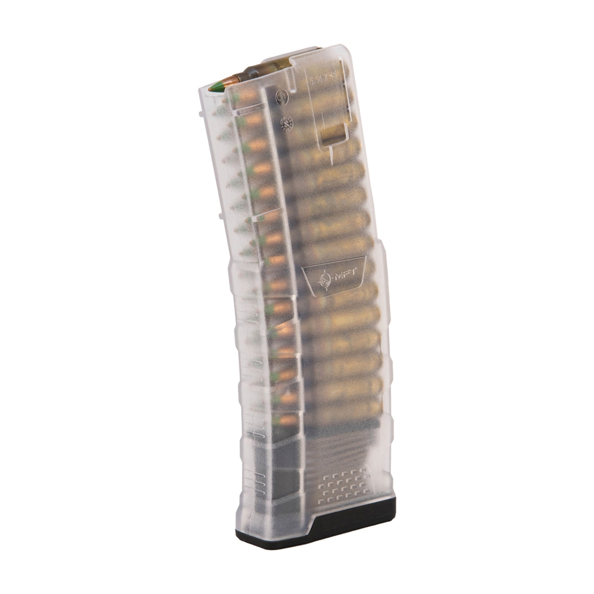 Mission First Tactical Extreme Duty 30rds .223 Remington/5.56x45mm Magazine - Translucent Clear High-Durability Tactical - EXDPM556-T-C - Mission First Tactical