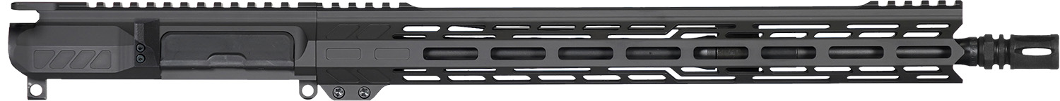 CMMG Resolute 16.10" Upper 5.56x45mm with 1:7 Twist Rate and M-LOK Rail - Mid-Length with Charging Handle - Armor Black - 55BB40BAB - Cmmg