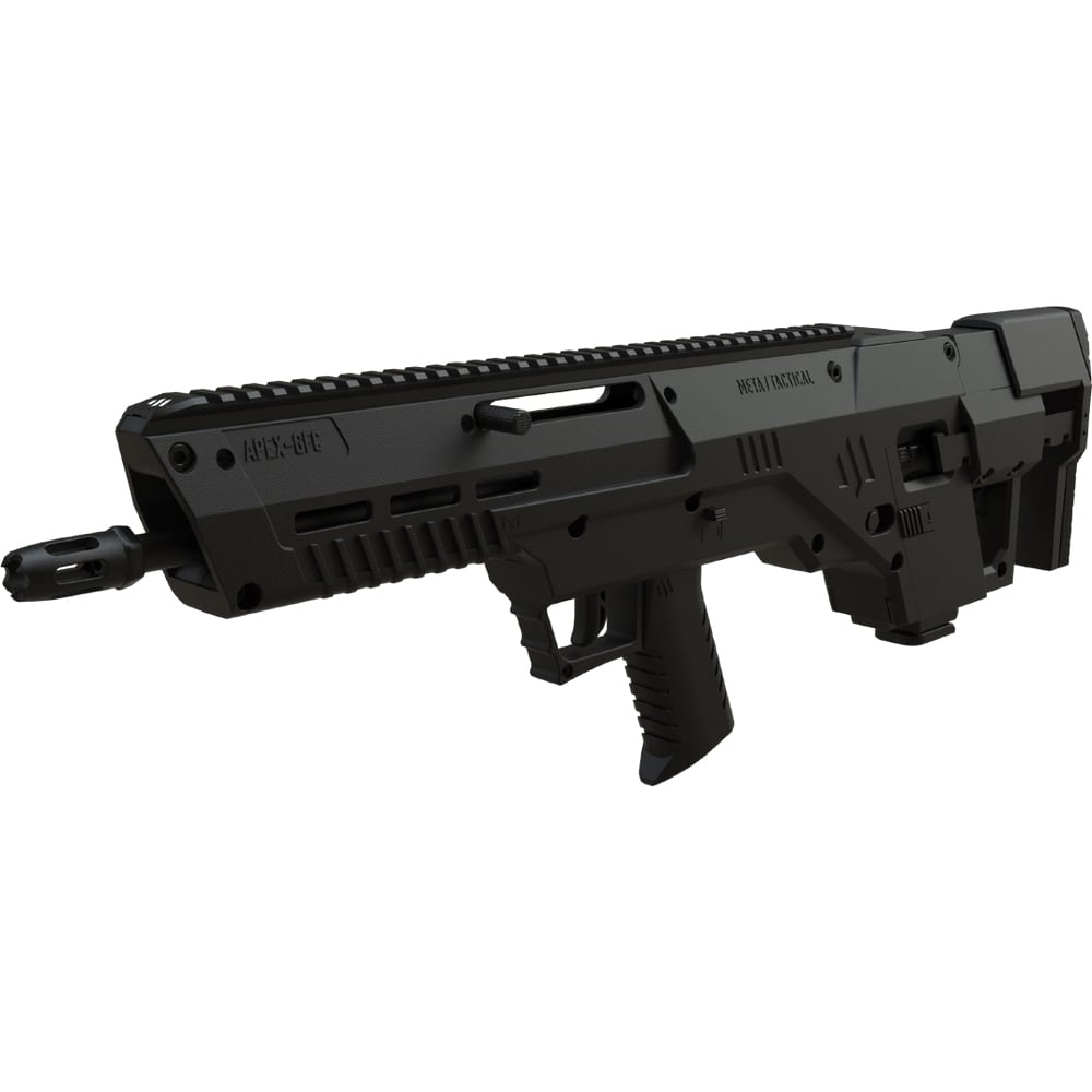 Meta Tactical Apex Carbine Conversion Kit Fits Glock Gen 3-5 G19/G19X/G45, Black - Versatile and Reliable Upgrade - APEXGFCBK19 - Meta Tactical