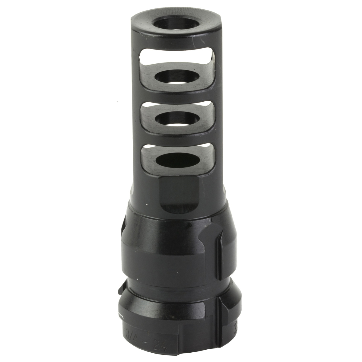 Dead Air KeyMo Muzzle Brake 3/4-24, Black - Superior Recoil Control - DA103 - Dead Air