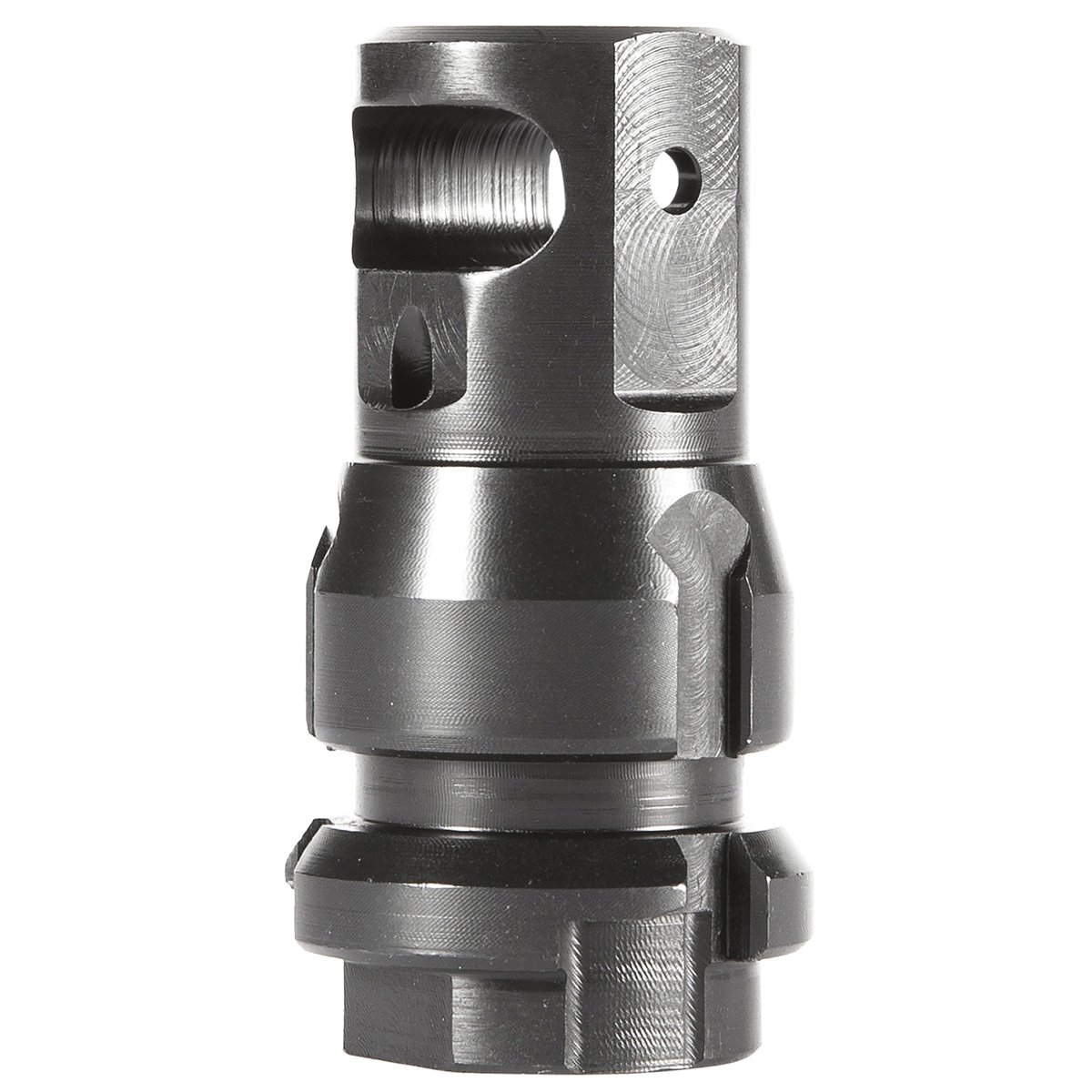 Dead Air KeyMicro Muzzle Brake 1/2-36, Black - Superior Recoil Control - DA110 - Dead Air