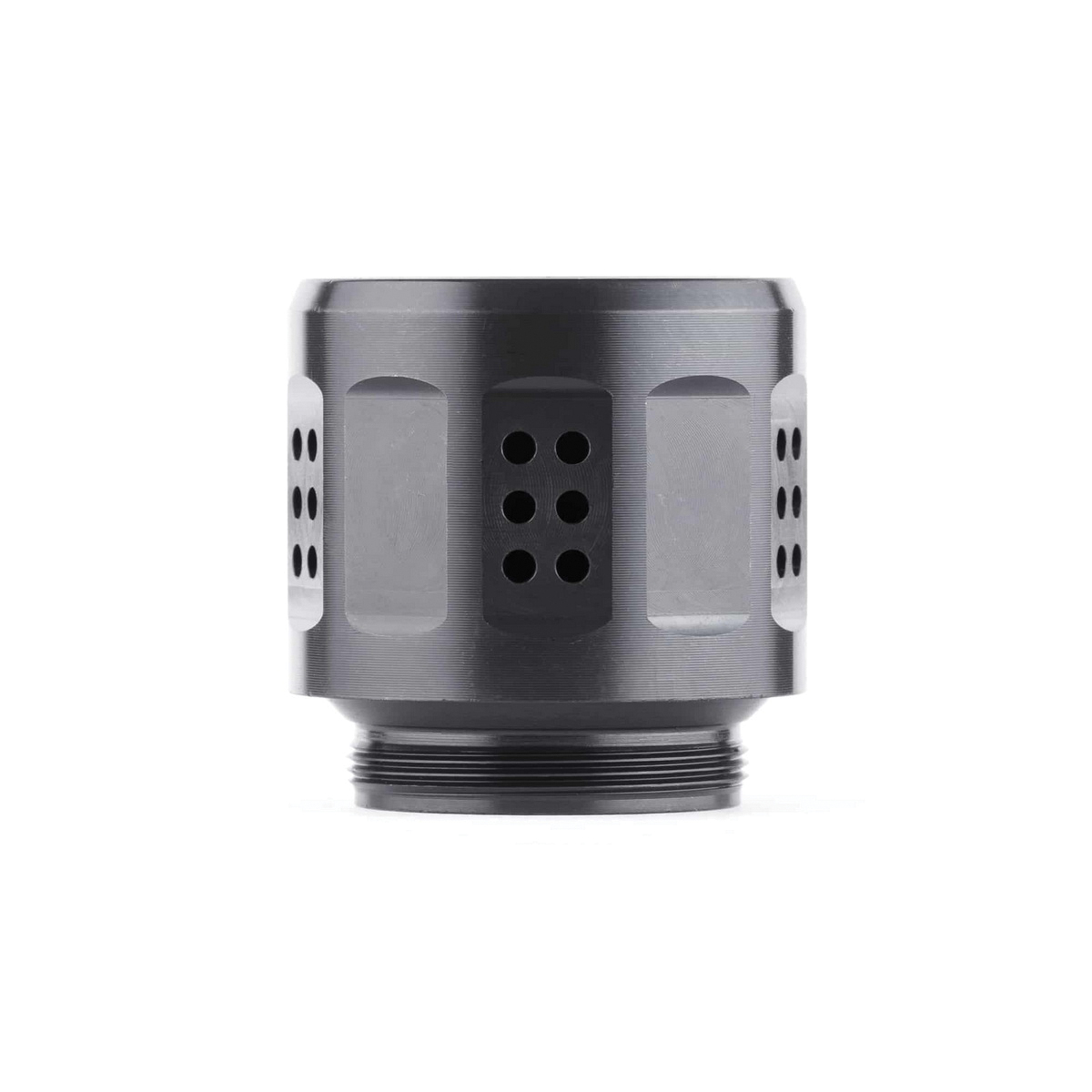 Dead Air Enhanced Muzzle Brake Fits Sierra 5, Black - Optimal Recoil Reduction - DA442 - Dead Air