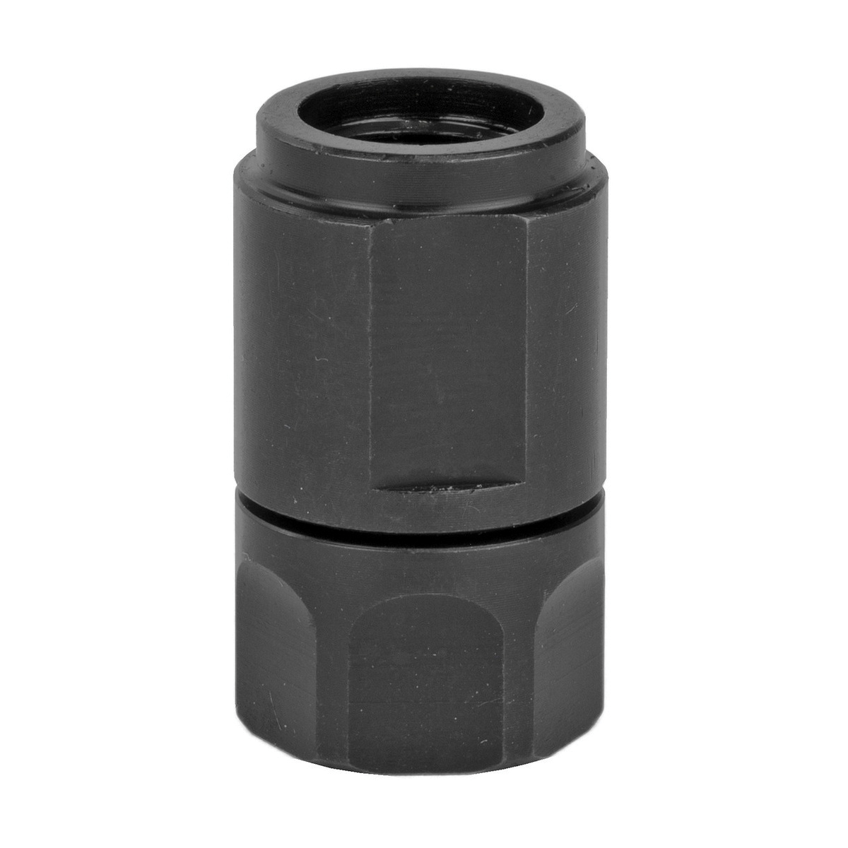 Dead Air Thread Adapter 1/2-28 Fits FN America FN 5.7, Black - Secure Fit - DA422 - Dead Air