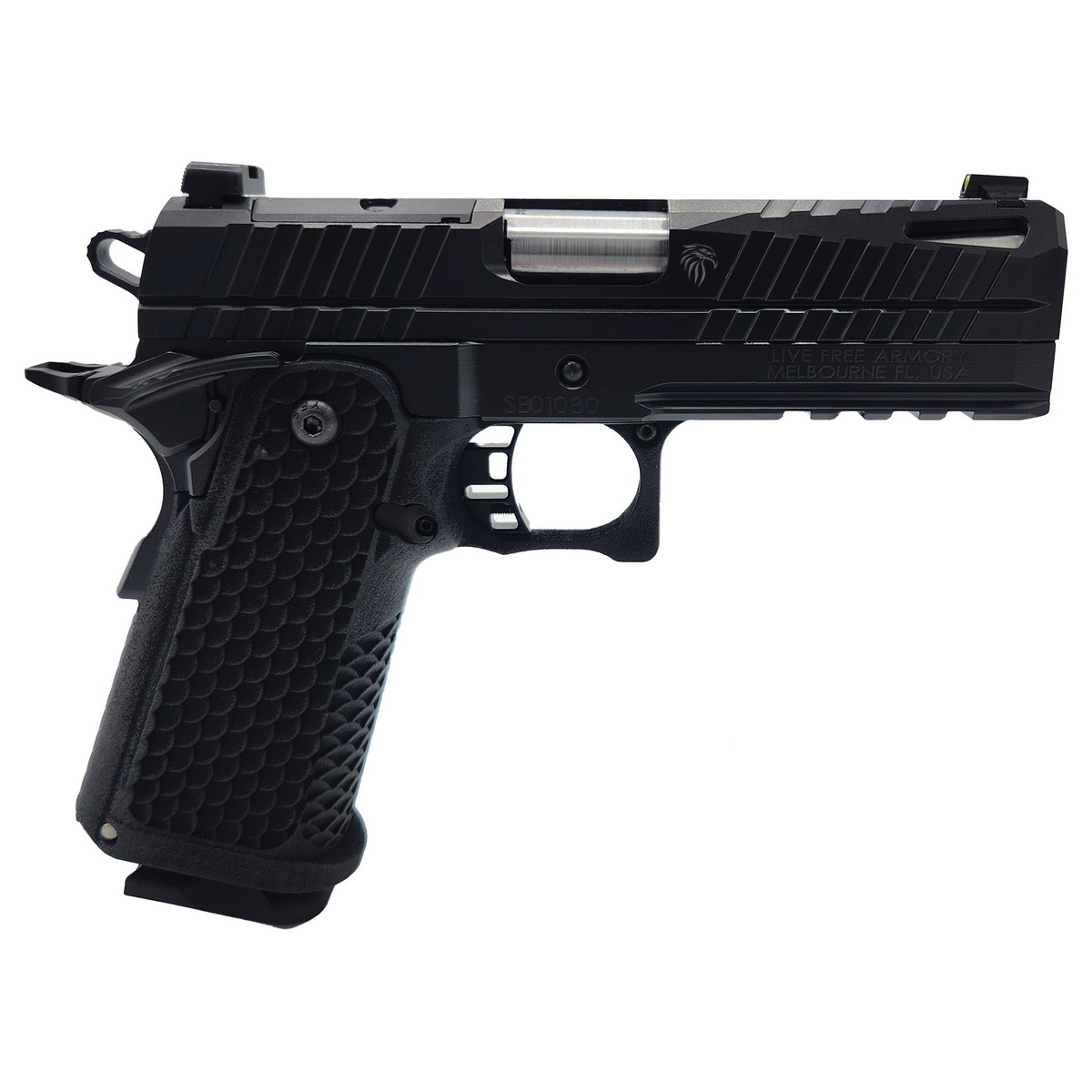 Live Free Armory Apollo 11 Sub-Compact 9mm 3.50" Pistol 17rds, Elite Black - LFAPS61401 - Live Free Armory