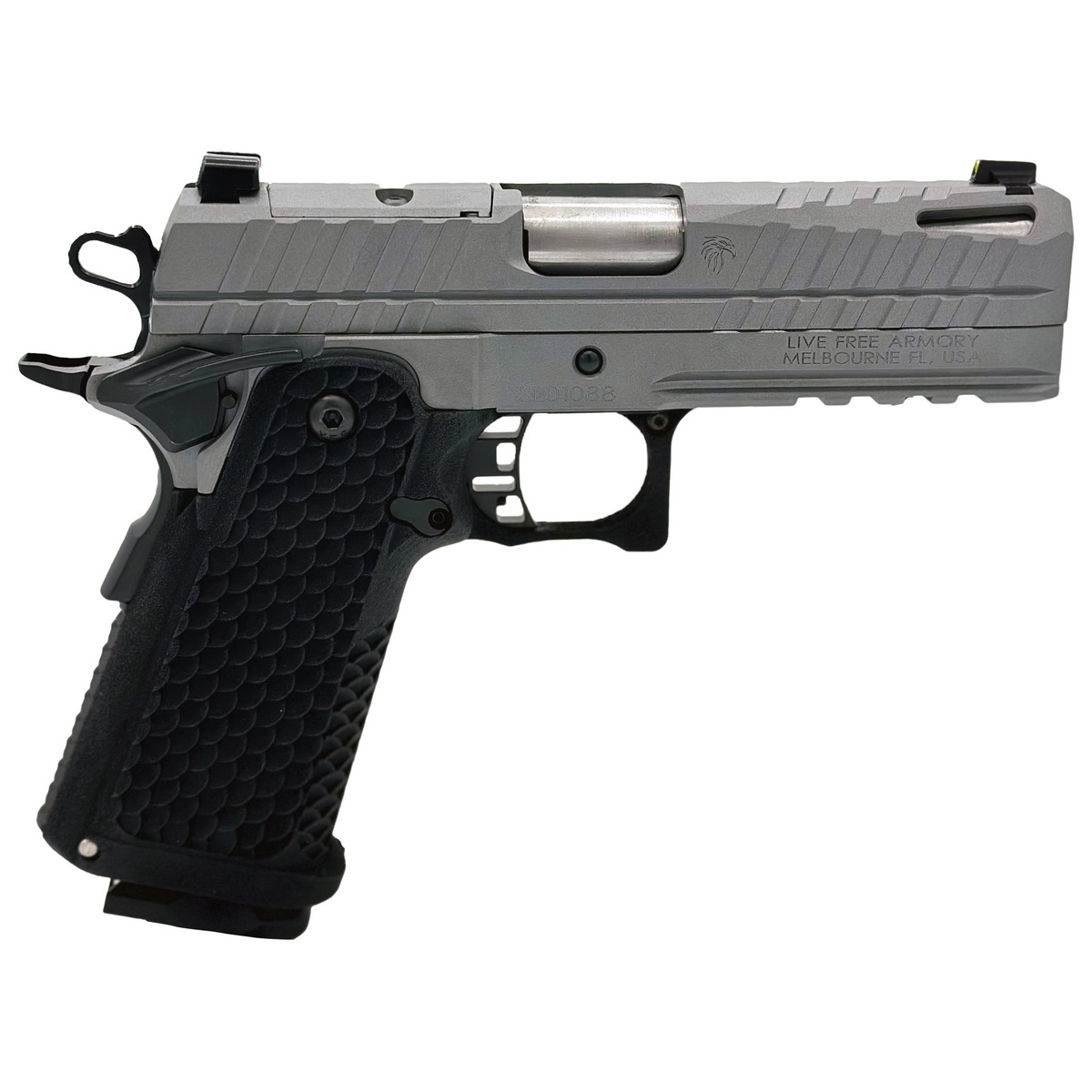 Live Free Armory Apollo 11 Sub-Compact 9mm 3.50" Pistol 17rds, Elite Gray - LFAPS81403 - Live Free Armory