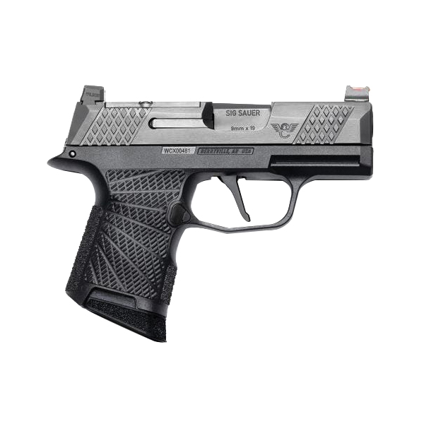 Wilson Combat WCP365 9mm 3.10" 10rds Pistol, Black - Tactical Performance - SIG-WCP365-9BAT-RC - Wilson Combat