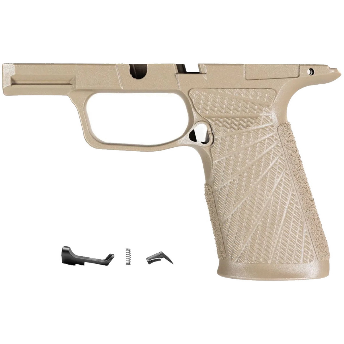 Wilson Combat WCP365 X-Macro Short Grip Module - Fits Sig P365, Tan, Superior Short Grip Upgrade for Increased Control and Comfort - 365MS-ST