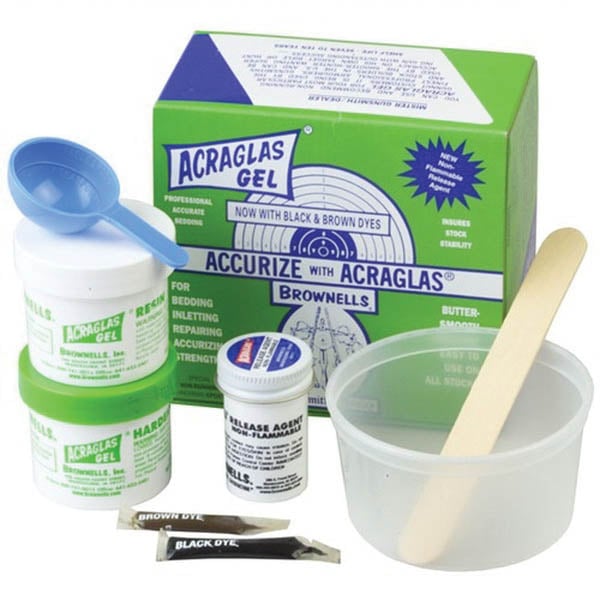 Brownells Acraglas Non-Flammable Kit