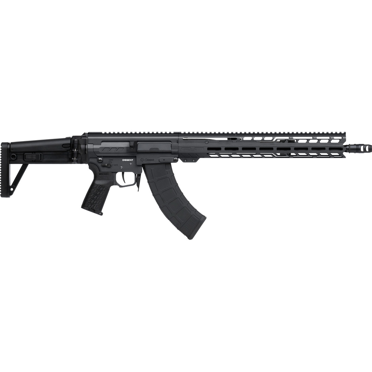 CMMG Dissent MK47 7.62x39mm 16.10" AR Rifle, Sniper Gray - 86AD60B-SG - Cmmg