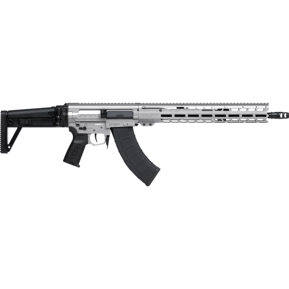 CMMG Dissent MK47 7.62x39mm 16.10" AR Rifle, Titanium - 86AD60B-TI - Cmmg