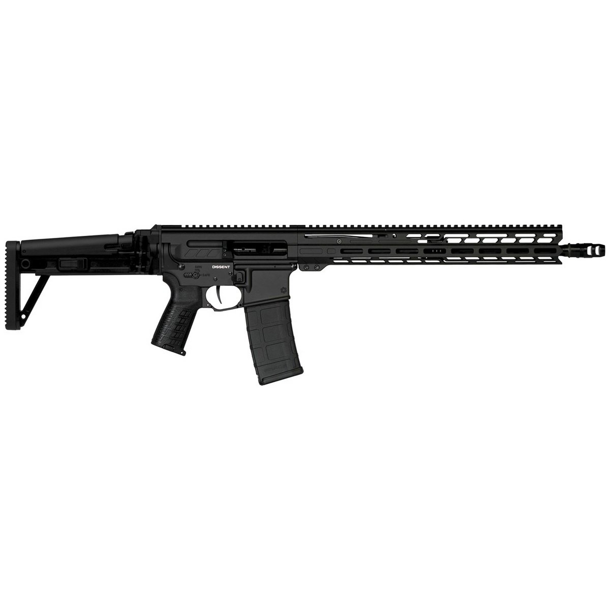 CMMG Dissent MK4 .300 AAC Blackout 16.10" AR Rifle, Black - 30A750A-AB - Cmmg
