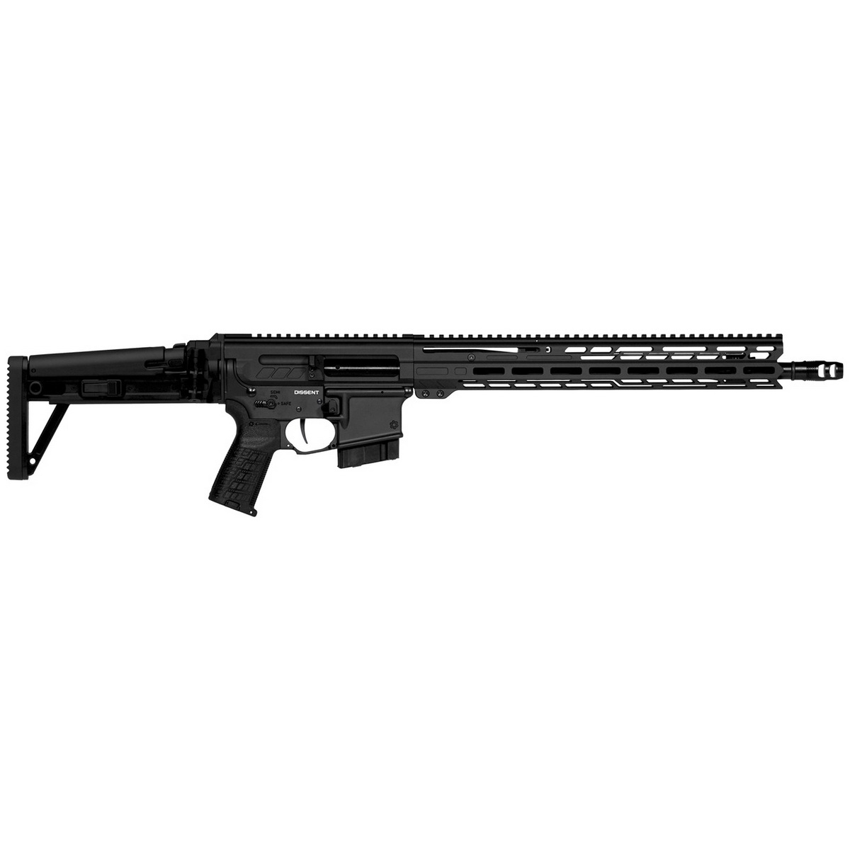 CMMG Dissent MK4 6mm ARC 16.10" AR Rifle, Black - 60AA90C-AB - Cmmg
