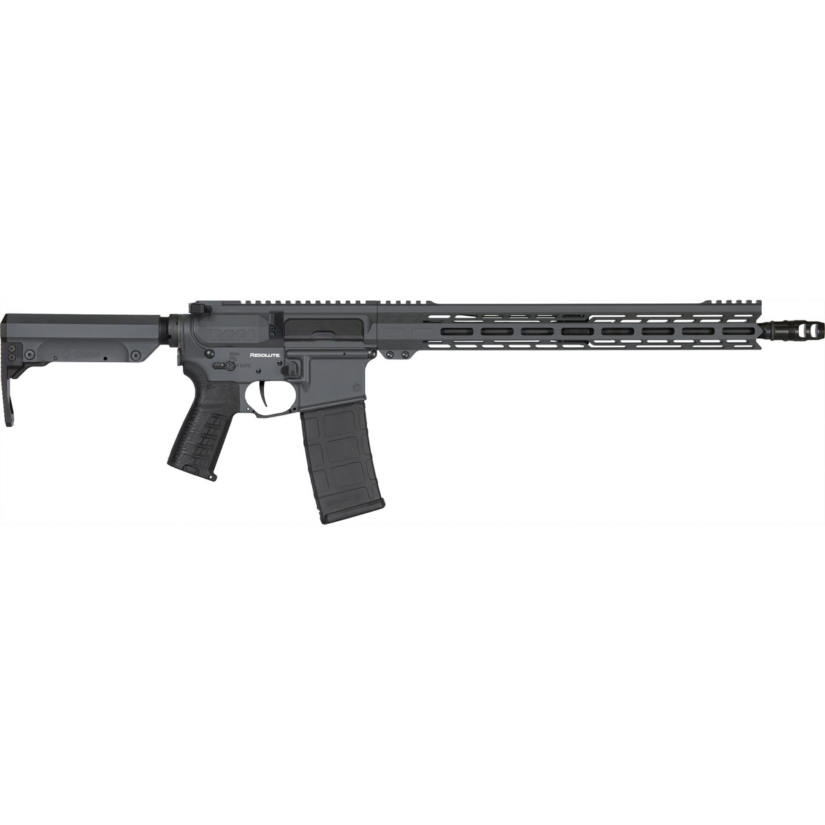 CMMG Resolute MK4 .300 AAC Blackout 16.10" AR Rifle, Sniper Gray - 30AE70ASG - Cmmg