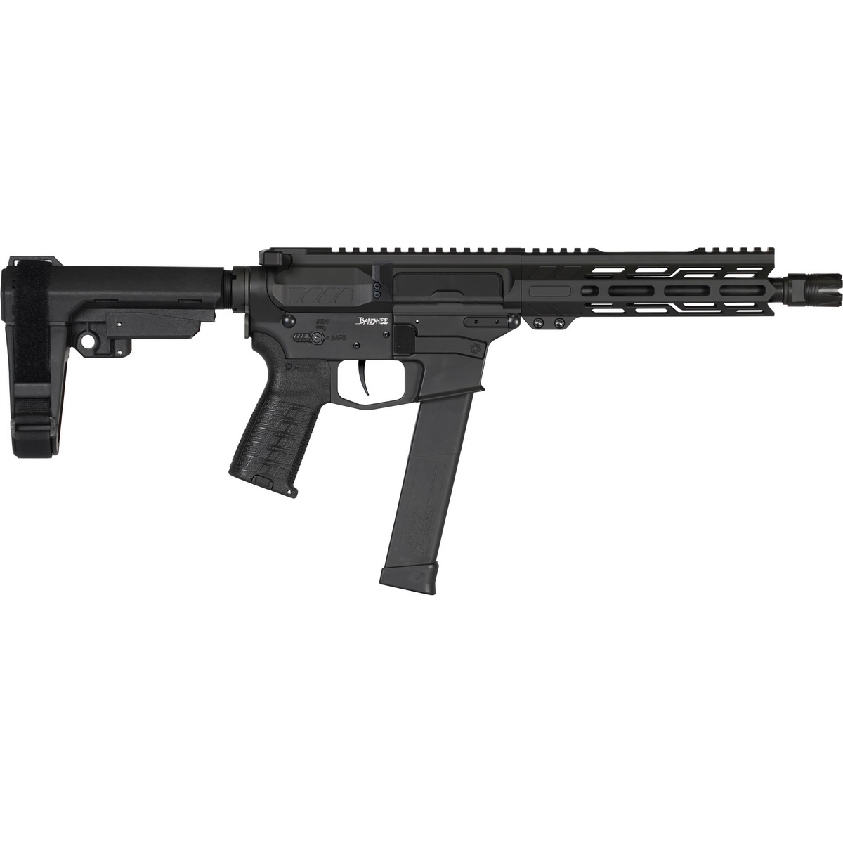 CMMG Banshee MK10 10mm 8" AR Pistol, Black - 10A570FAB - Cmmg