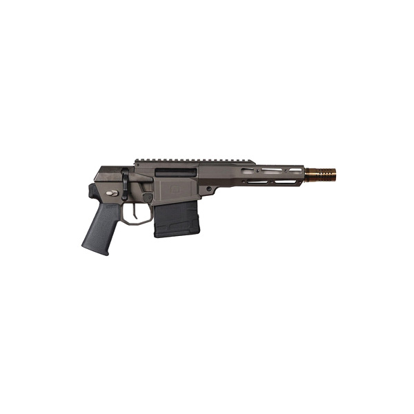 Q LLC The Fix 8.6 Blackout 12" Bolt Action Tactical Pistol, Gray - Q Llc