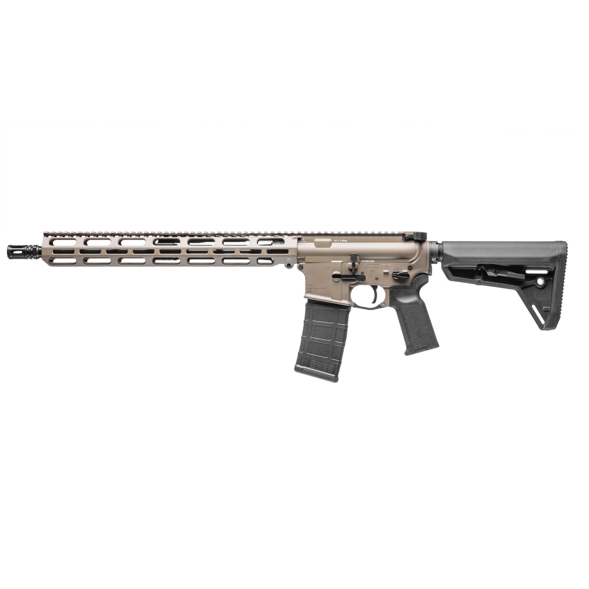 VKTR Industries VK-1 5.56x45mm 16" Rifle, Flat Dark Earth - Durable and Versatile - V-3110-0916-602 - Vktr Industries