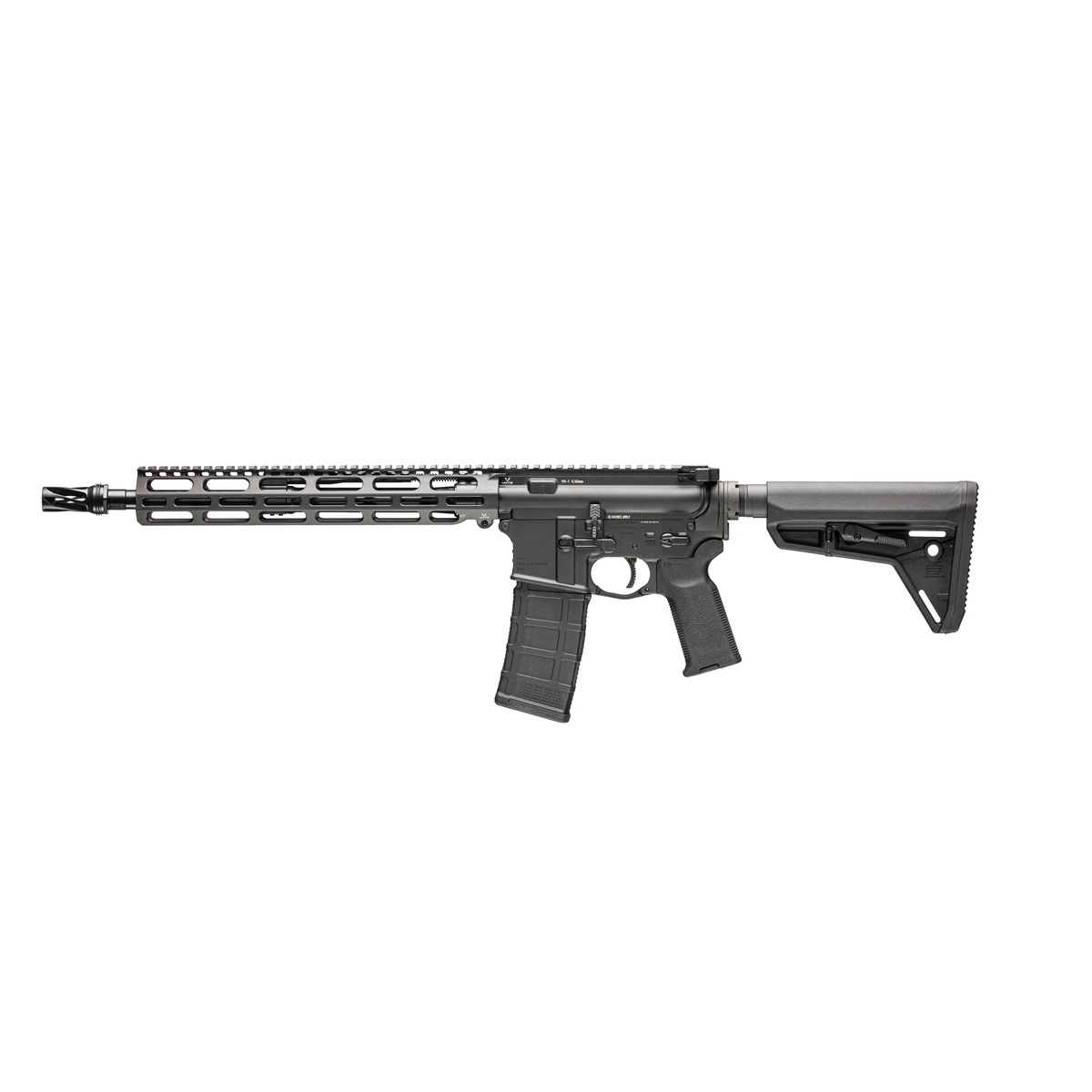 VKTR Industries VK-1PW 5.56x45mm 13.70" Rifle, Black - Compact, High-Performance AR Rifle, with Precision and Tactical - V-3110-0916-620 - Vktr Industries