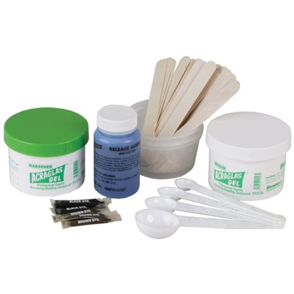 Brownells Acraglas Gel Shop Bedding Kit