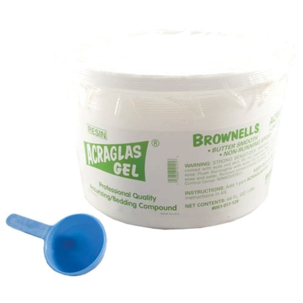 Brownells Acraglas Gel Resin, 64 oz