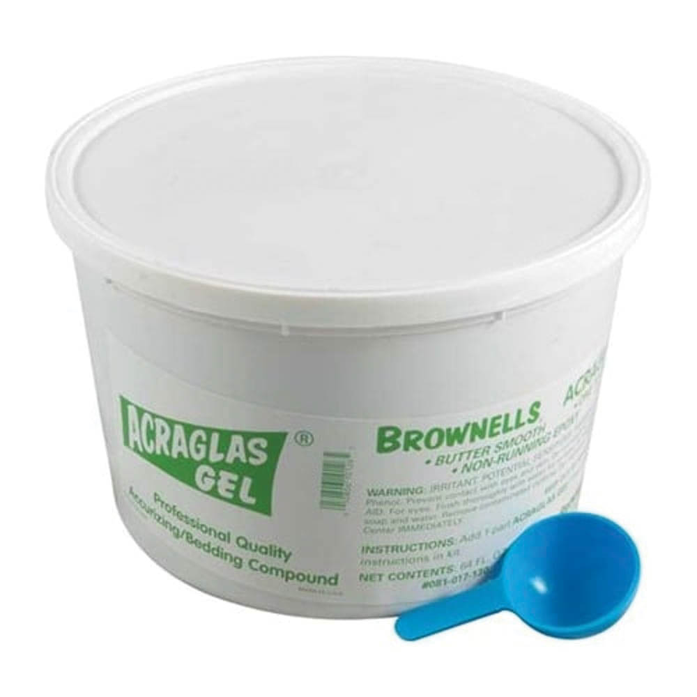 Brownells Acraglas Gel Hardener, 64 oz
