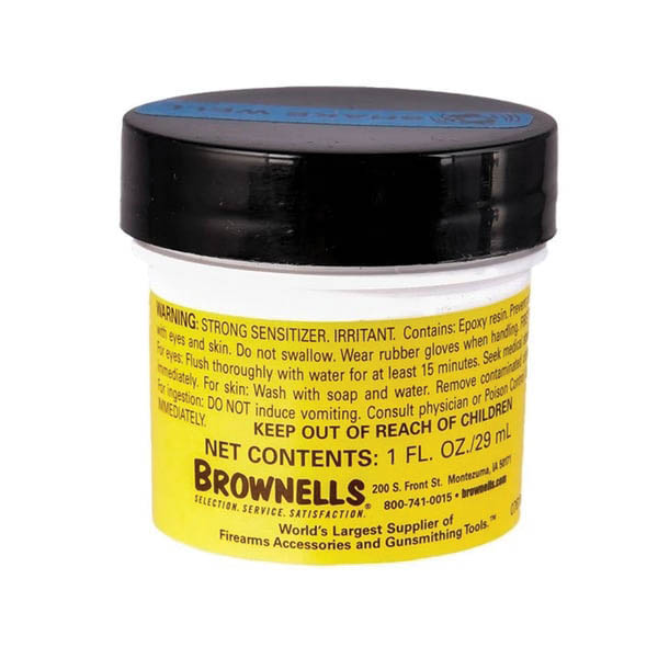 Brownells Acraglas Dye, 1 fl oz Screw-Cap Plastic Jar Green