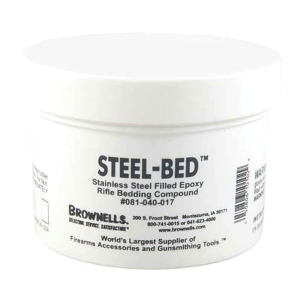 Brownells Steel Bed Resin, 8 oz