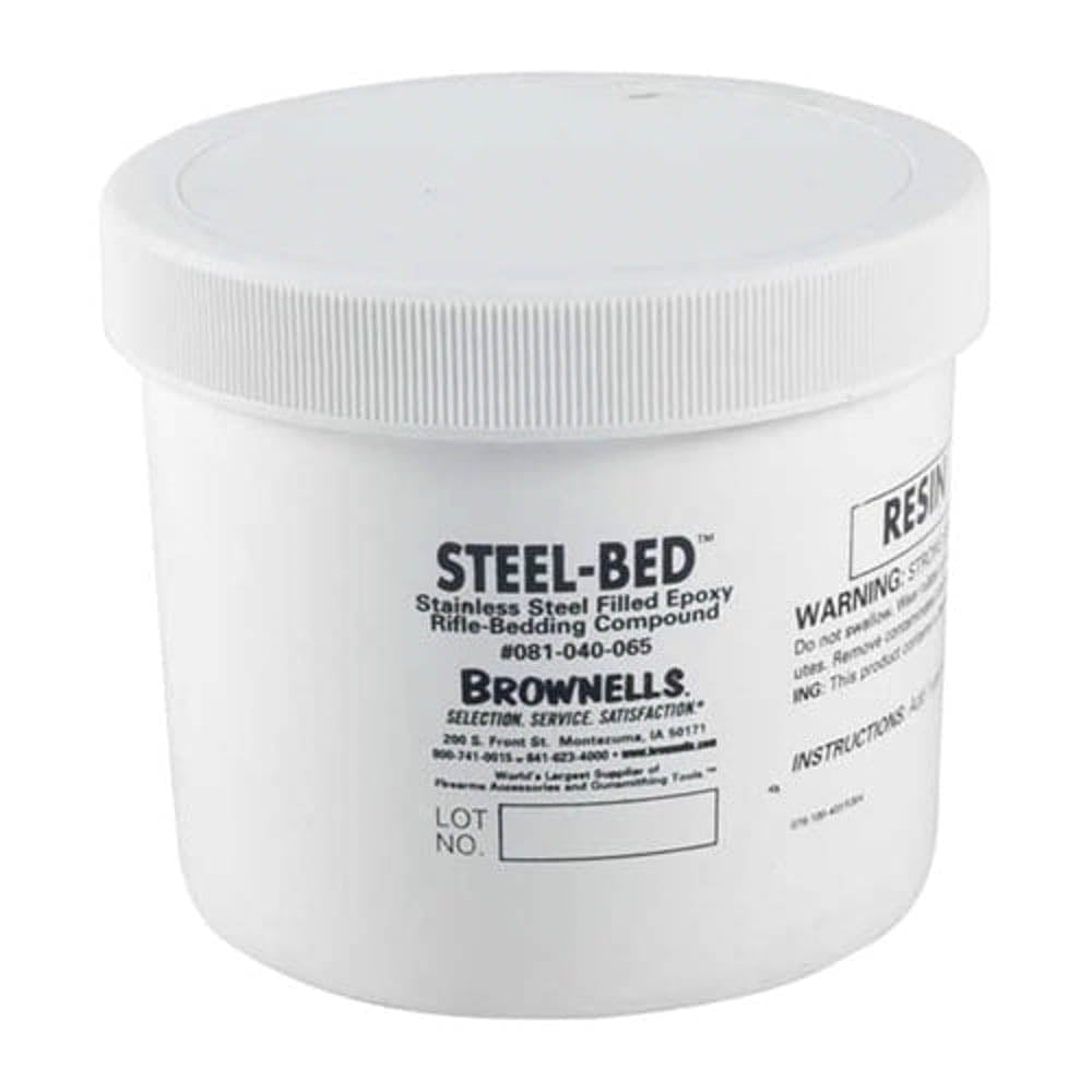 Brownells Steel Bed Resin, 32 oz