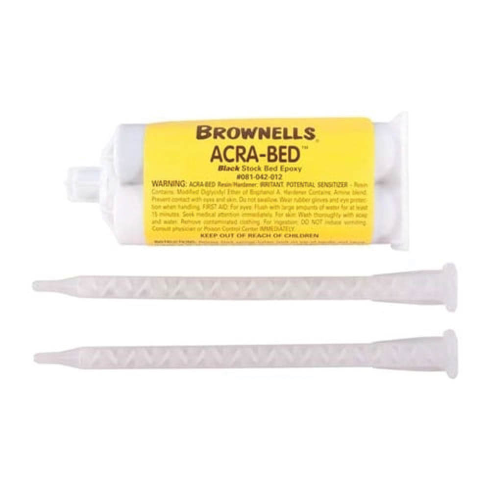 Brownells Acra-Bed Pre-Colored Refill, 50 mL Black