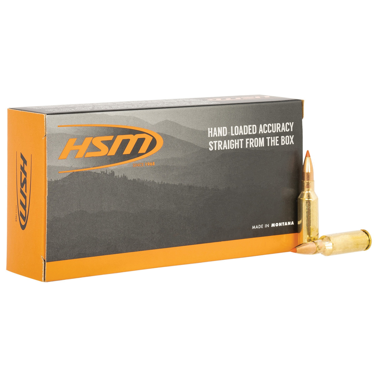 HSM Ammunition Centerfire Rifle V-Max 6mm ARC 75 gr JHP 20rds Rifle Ammo for High Velocity Jacketed Hollow Point - 6ARC1N - Hsm Ammunition