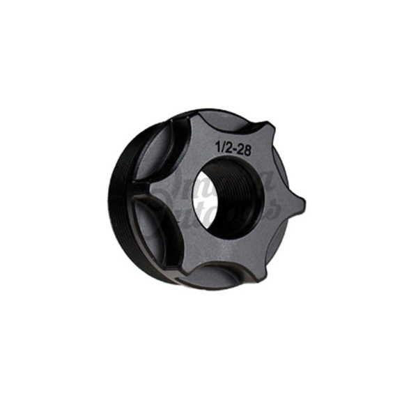 Primary Weapons Systems Suppressor Mount 1/2-28, Black - Secure and Reliable Mounting Solution - 1Q0040 - Primary Weapons Systems