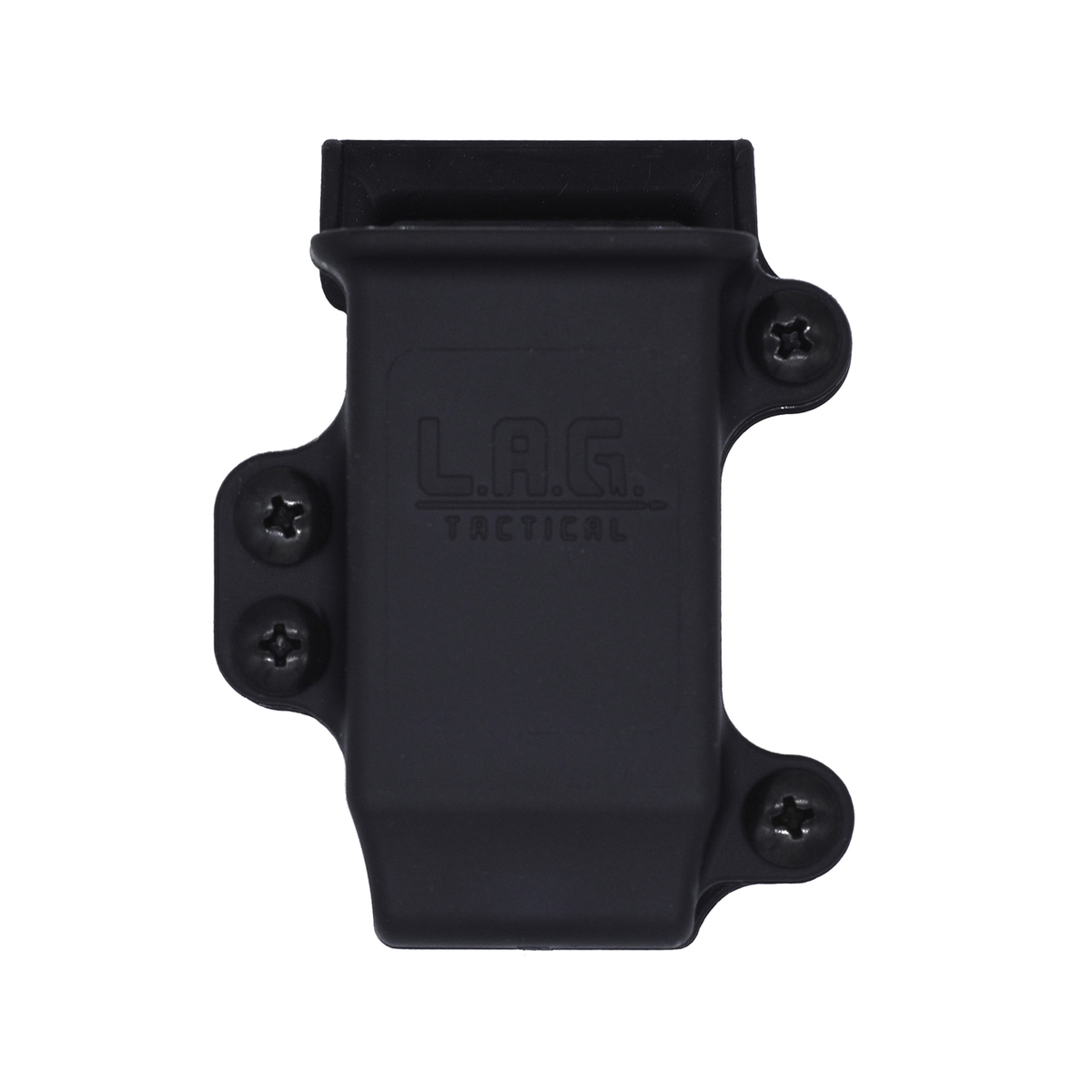 LAG Tactical MCS Pro Single Pistol Magazine Carrier - Black Tactical - MCSP01 - Lag Tactical