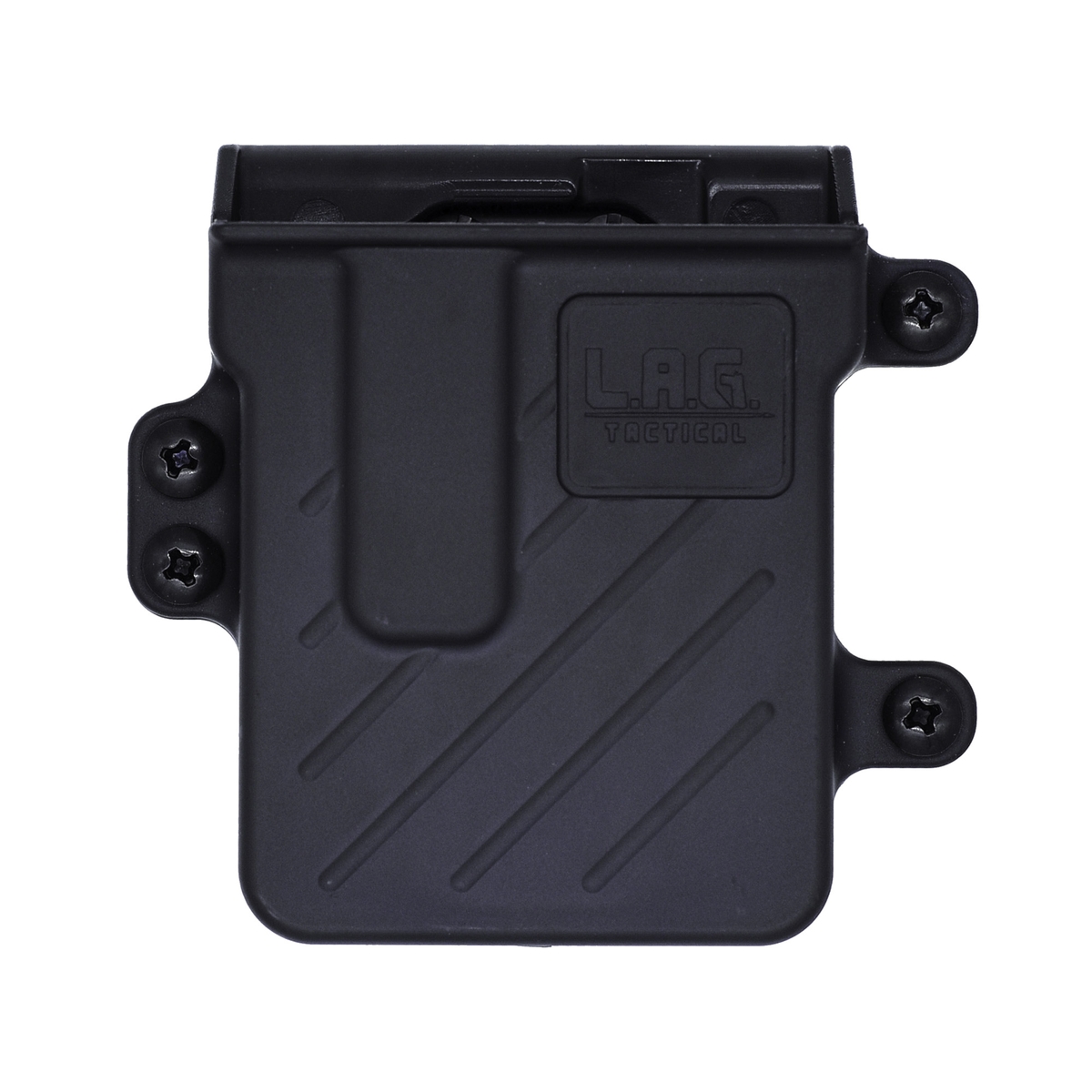 LAG Tactical MCS Pro Single Rifle Magazine Carrier - Black Versatile - MCSP04 - Lag Tactical