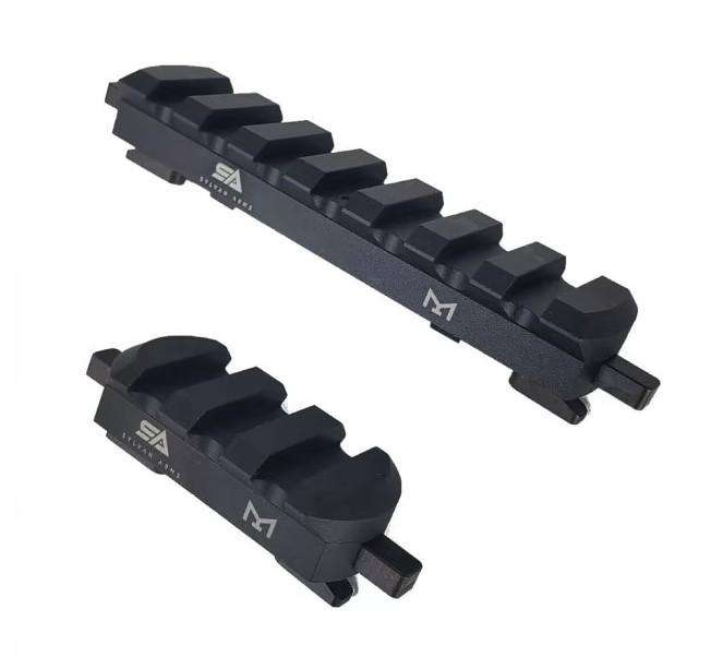 Sylvan Arms - R.A.M.S Quick Detach MLOK Slot Picat. Rail Mounts 2 pc. - RC111