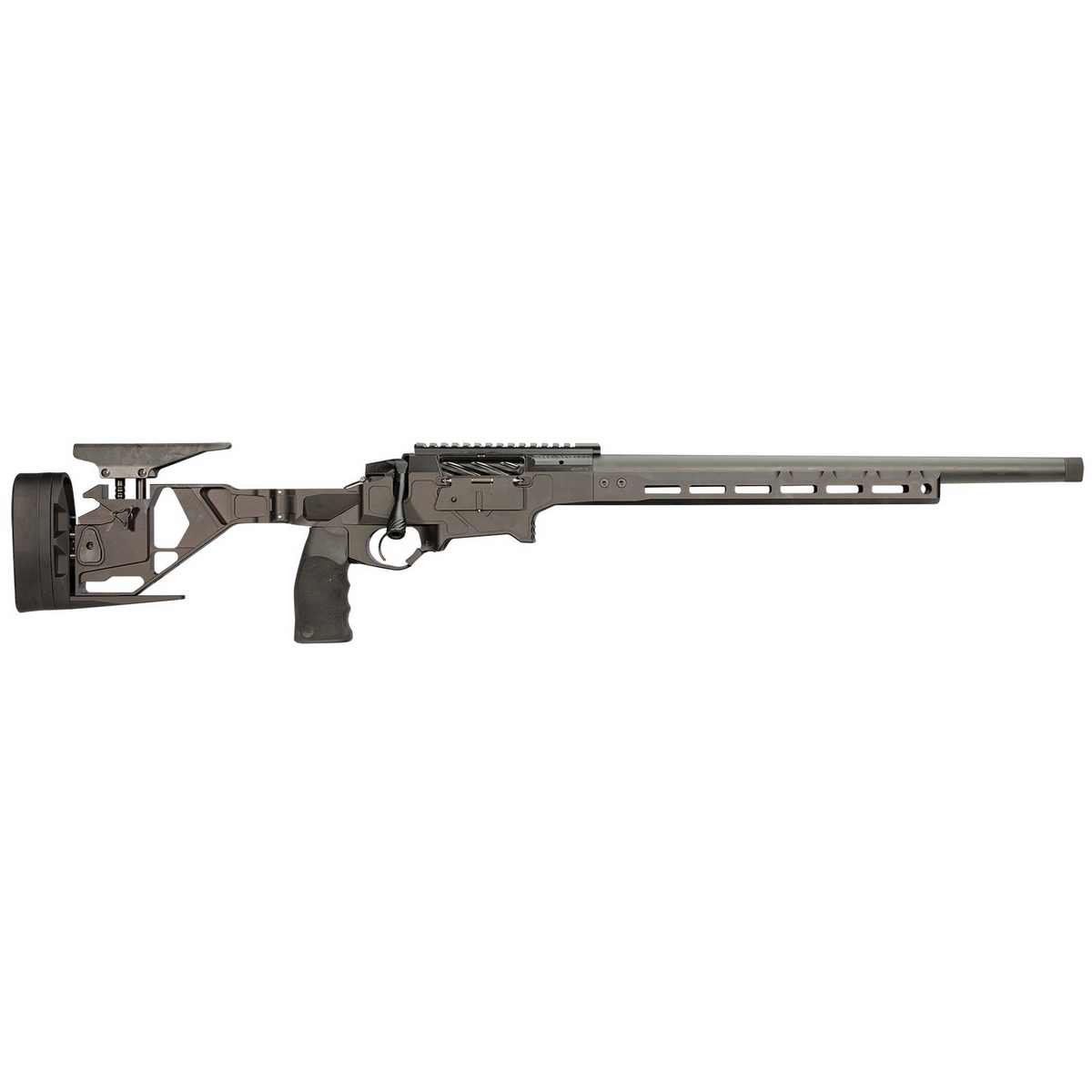 Seekins Precision Havak Hit .223 Wylde Bolt Action Rifle, Black - Versatile and Reliable with a Tactical Black Finish - 0011710169BLK - Seekins
