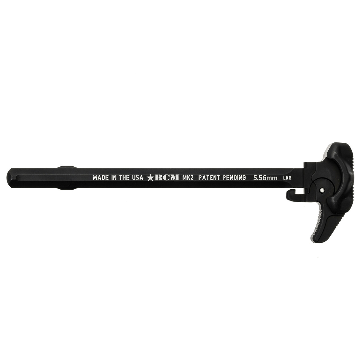 BCM Asymmetric MK2 Large Latch Charging Handle, Black - High-Performance, Durable Charging Handle - GFH-MK2-LRG - Bcm