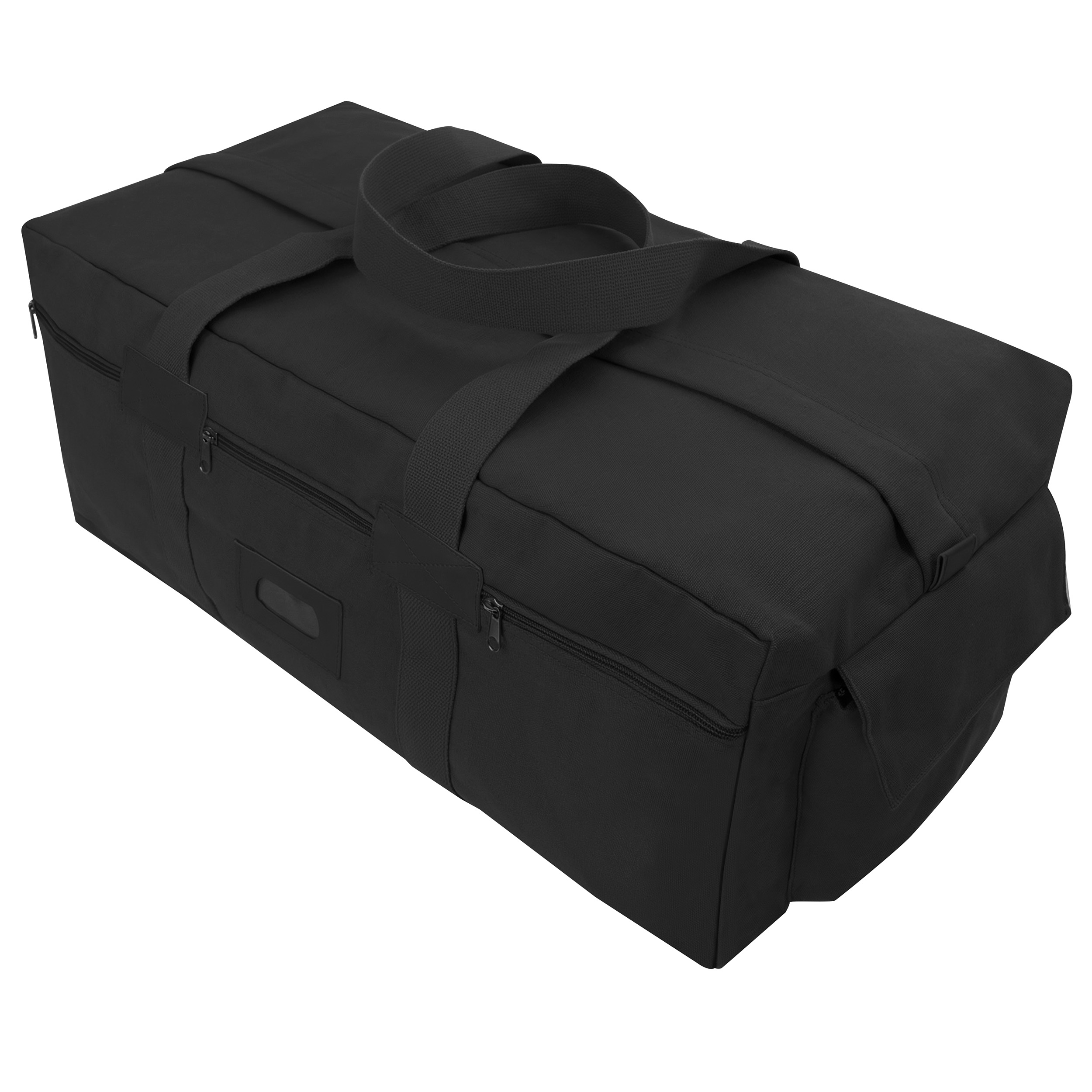 Rothco Rothco Canvas Israeli Type Duffle Bag - Black