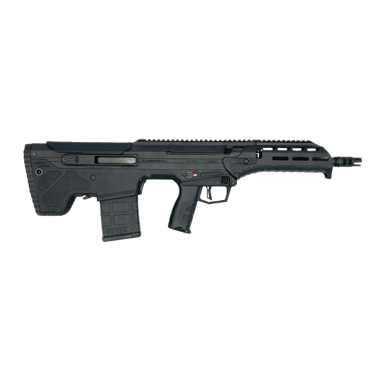Desert Tech WLVRN .308 Win/7.62x51mm Semi-Auto Rifle, Black - WLV-RF-A1620-B - Desert Tech
