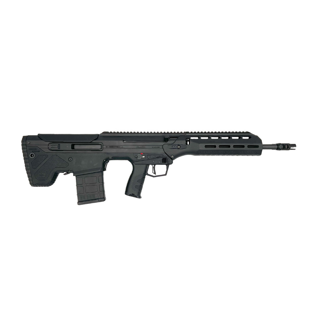 Desert Tech WLVRN .308 Win/7.62x51mm Semi-Auto Rifle, Black - WLV-RF-A2020-B - Desert Tech