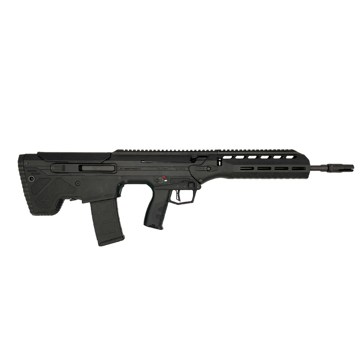 Desert Tech WLVRN .223 Remington/5.56x45mm Semi-Auto Rifle, Black - WLV-RF-B2030-B - Desert Tech