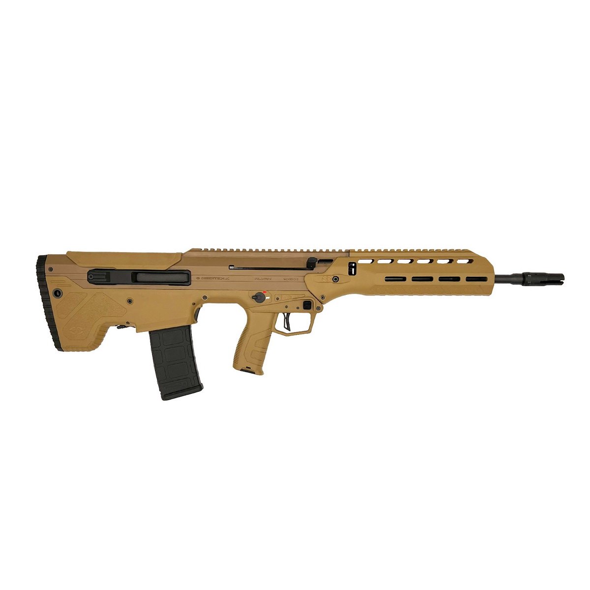 Desert Tech WLVRN .223 Remington/5.56x45mm Semi-Auto Rifle, Flat Dark Earth - WLV-RF-B2030-F - Desert Tech