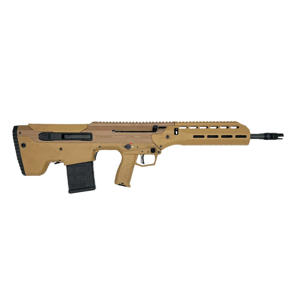Desert Tech WLVRN 6.5 Creedmoor Semi-Auto Rifle, Flat Dark Earth - WLV-RF-C2020-F - Desert Tech