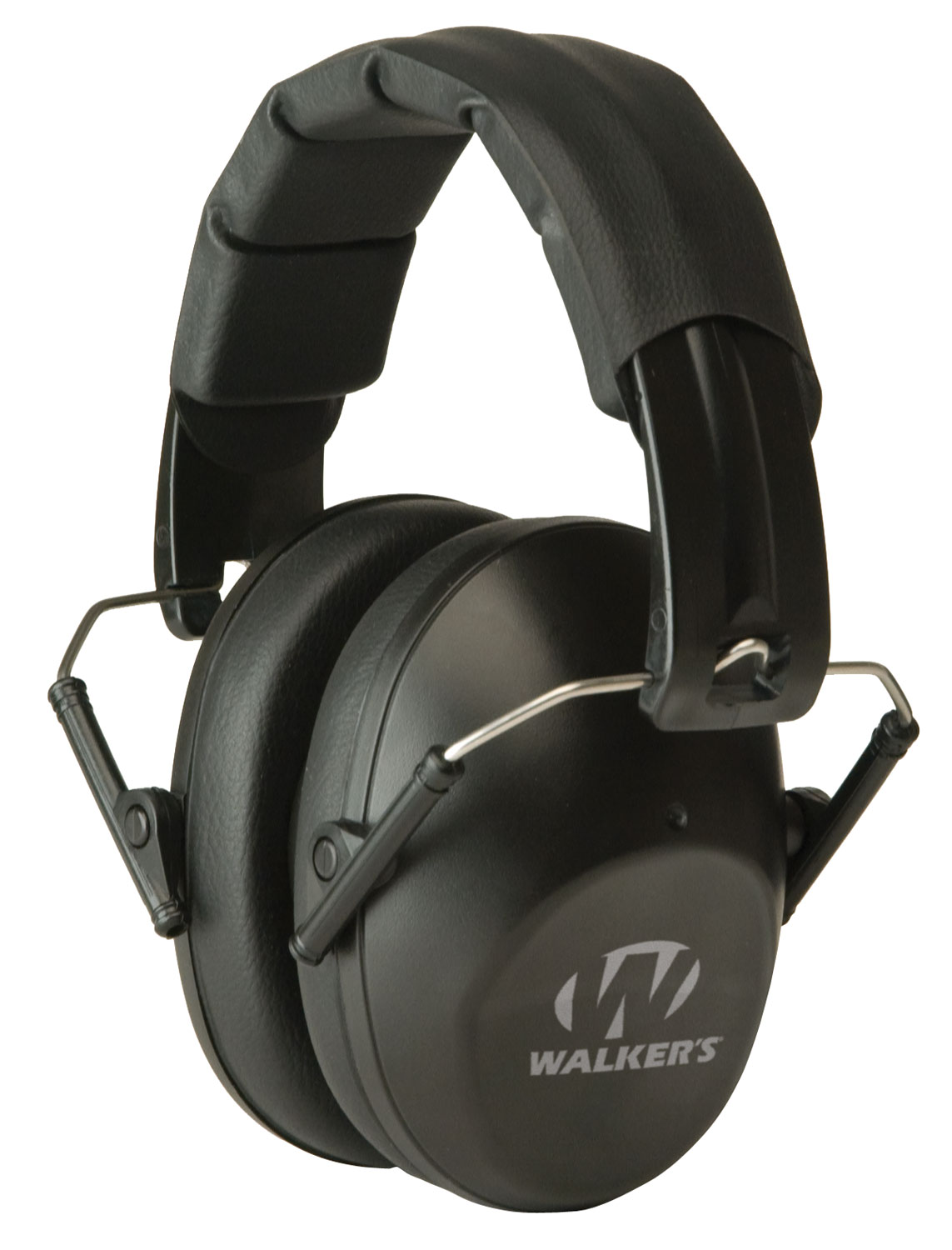 Walkers Game Ear 22 dB Pro Low Profile Over the Head Folding Muff, Black - GWPFPM1 - Walkers Game Ear