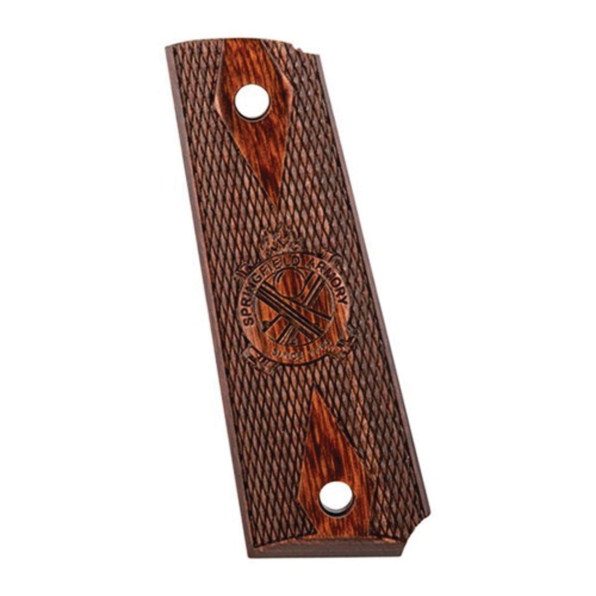 Springfield Armory Checkered Cross Cannon Grip Panel Fits Springfield Armory 1911 - Springfield Armory