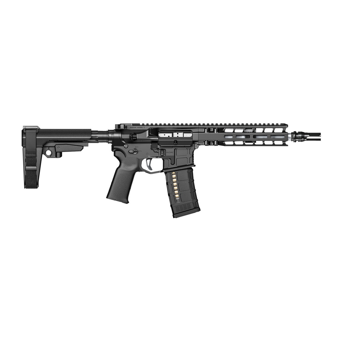 Radian Weapons Model 1 .300 AAC Blackout 9" AR Pistol, Black - R0052 - Radian Weapons
