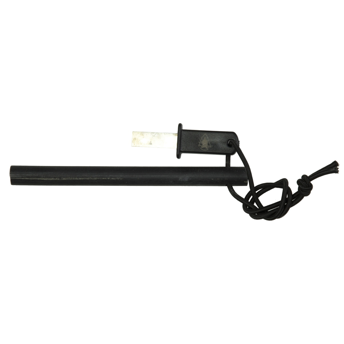 Pathfinder HD6 Rod with Lanyard and Tungsten Striker Black - Heavy-Duty Ferro Rod, Durable Lanyard, Perfect for Survival Kits - PFHD6-105 - Pathfinder
