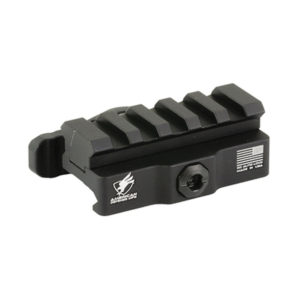 American Defense Mfg AD-170-VPG 5-Lug Quick Detach Riser Mount - Versatile - AD-170-VPG-5LUG-STD - American Defense Mfg